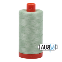 Aurifil 50wt Cotton Mako' 1300m Spool - 2880 - Pale Green