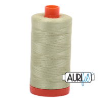 Aurifil 50wt Cotton Mako' 1300m Spool - 2886 - Light Avocado
