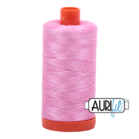 Aurifil 50wt Cotton Mako' 1300m Spool - 3660 - Bubblegum