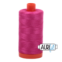 Aurifil 50wt Cotton Mako' 1300m Spool - 4020 - Fuchsia