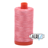 Aurifil 50wt Cotton Mako' 1300m Spool - 4250 - Flamingo