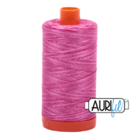 Aurifil 50wt Cotton Mako' 1300m Spool - 4660 - Pink Taffy