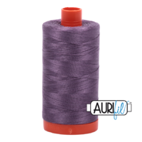 Aurifil 50wt Cotton Mako' 1300m Spool - 6735 - Plumtastic