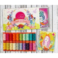 Aurifil Designer Collection - Curiouser and Curiouser by Tula Pink