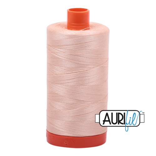 Aurifil 12wt Cotton Mako' 50m Spool - 1100 - Red Plum